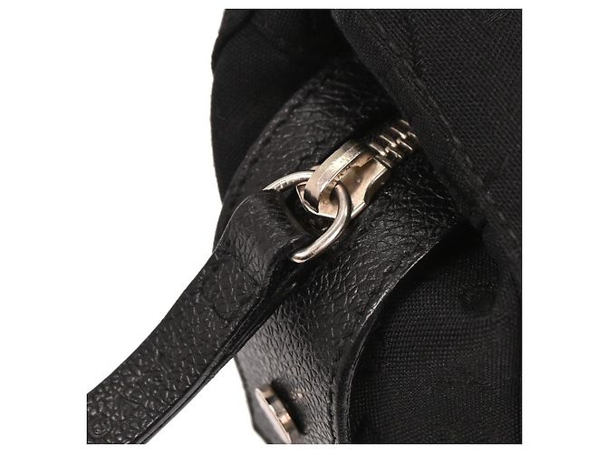 Bulgari Bvlgari Logomania Canvas Nero - vista 7