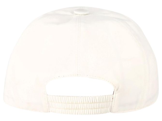 Casquette Loro Piana en polyester blanc - vue 3