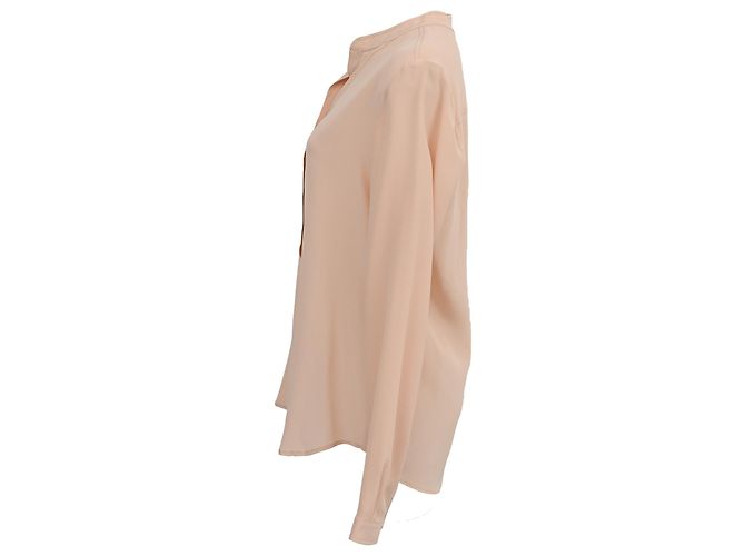 Stella Mc Cartney Camisa Eva de Stella McCartney en seda melocotón Rosa - vista 2