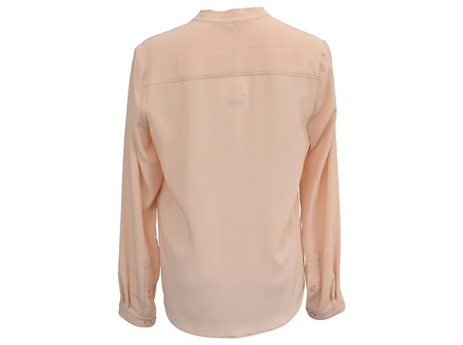Stella Mc Cartney Camisa Eva de Stella McCartney en seda melocotón Rosa - vista 3
