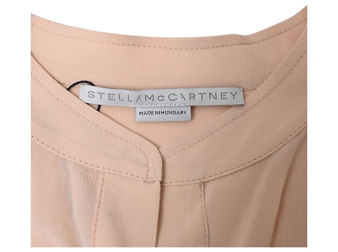 Stella Mc Cartney Camisa Eva de Stella McCartney en seda melocotón Rosa - vista 4