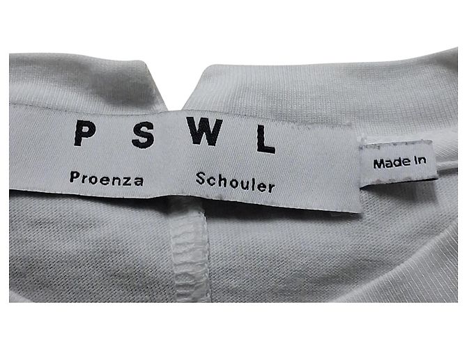 Camiseta The Bodega en algodón blanco de Proenza Schouler White Label - vista 3