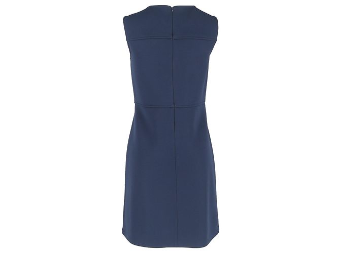 Weekend Max Mara Mini Kleid aus Marineblauem Polyester - Ansicht 3