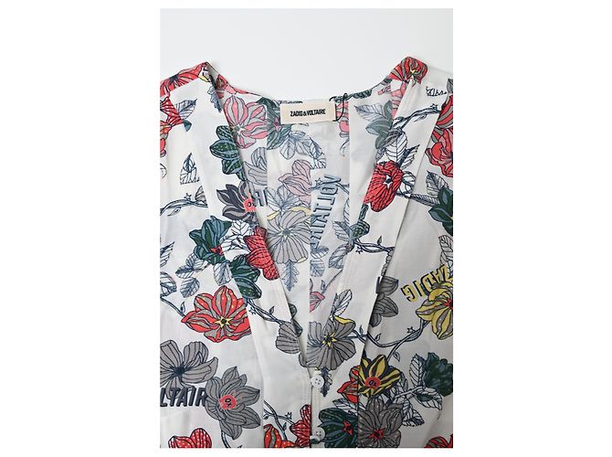 Vestido Midi Roux em Viscose com Estampa Floral da Zadig & Voltaire - vista 10