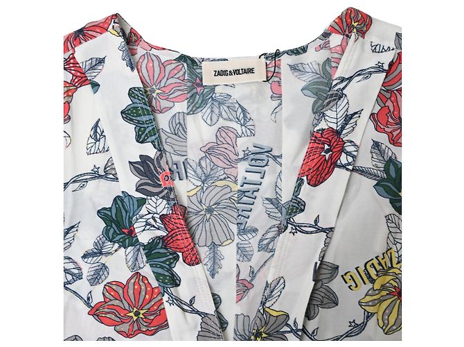 Vestido Midi Roux em Viscose com Estampa Floral da Zadig & Voltaire - vista 4