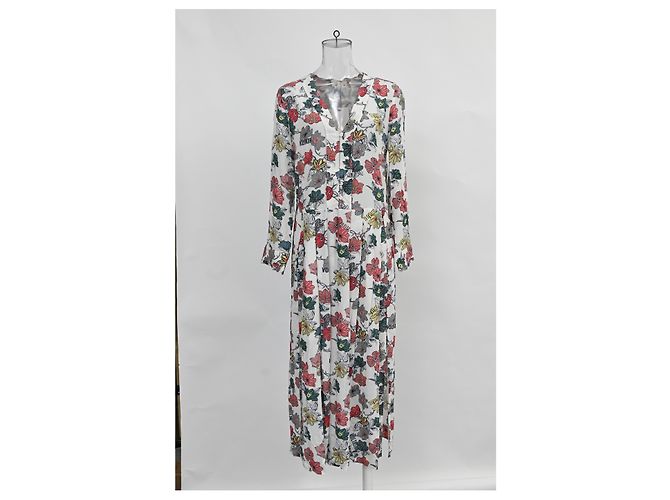 Vestido Midi Roux em Viscose com Estampa Floral da Zadig & Voltaire - vista 5