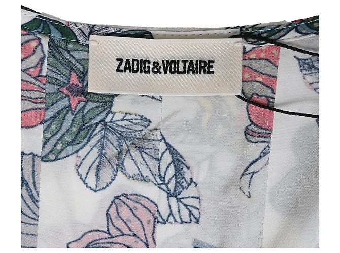 Vestido Midi Roux em Viscose com Estampa Floral da Zadig & Voltaire - vista 8
