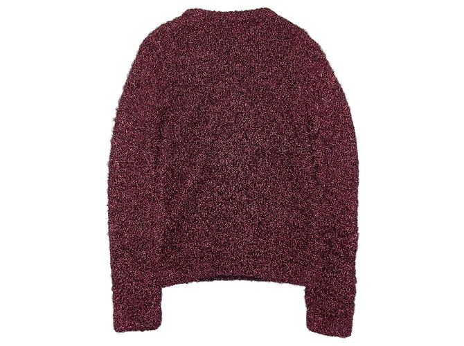 Yves Saint Laurent Lame Stricktop von Saint Laurent Paris Pink - Ansicht 2