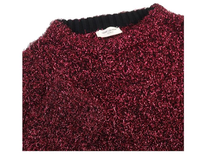 Yves Saint Laurent Lame Stricktop von Saint Laurent Paris Pink - Ansicht 3
