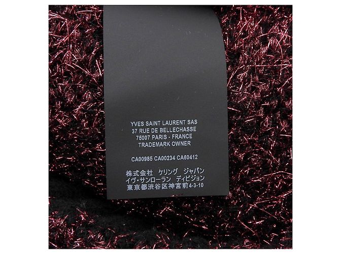 Yves Saint Laurent Lame Stricktop von Saint Laurent Paris Pink - Ansicht 8