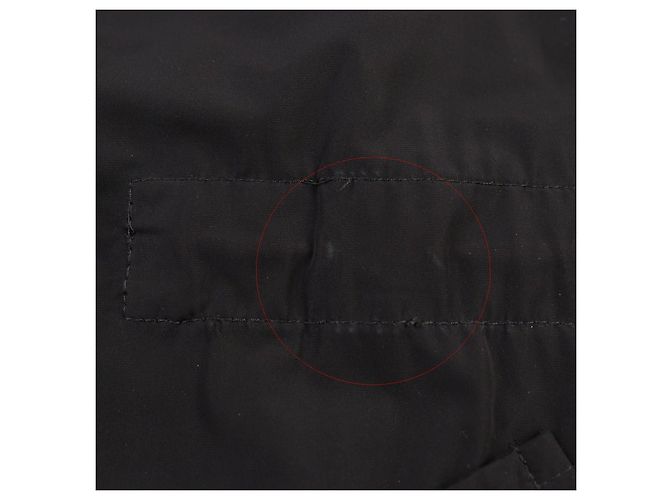 Autre Marque Abrigo de Lana Anorak Woolrich Negro - vista 10