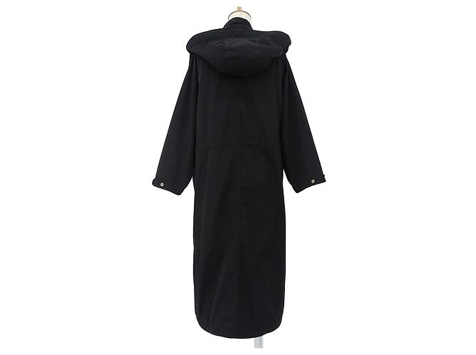 Autre Marque Abrigo de Lana Anorak Woolrich Negro - vista 2
