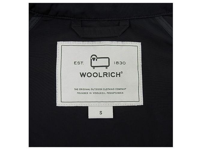 Autre Marque Abrigo de Lana Anorak Woolrich Negro - vista 6