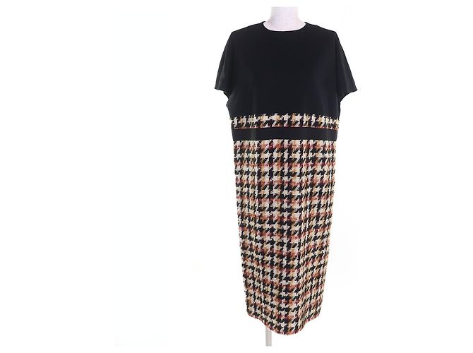 Timeless Chanel Jacken-Kleid-Set Schwarz Mehrfarben - Ansicht 7