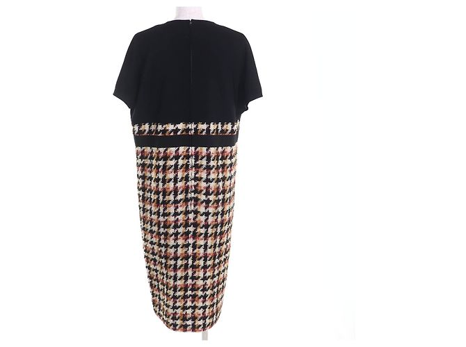 Timeless Chanel Jacken-Kleid-Set Schwarz Mehrfarben - Ansicht 9