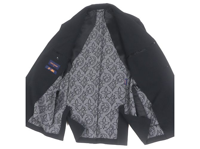 Wolljacke Louis Vuitton×NBA Schwarz - Ansicht 4