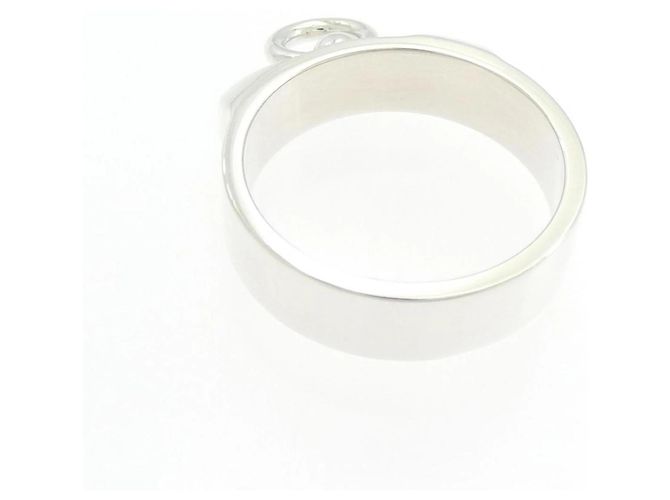Ring Anello in argento Collier de Chien di Hermès - vista 3