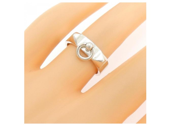 Ring Anello in argento Collier de Chien di Hermès - vista 5