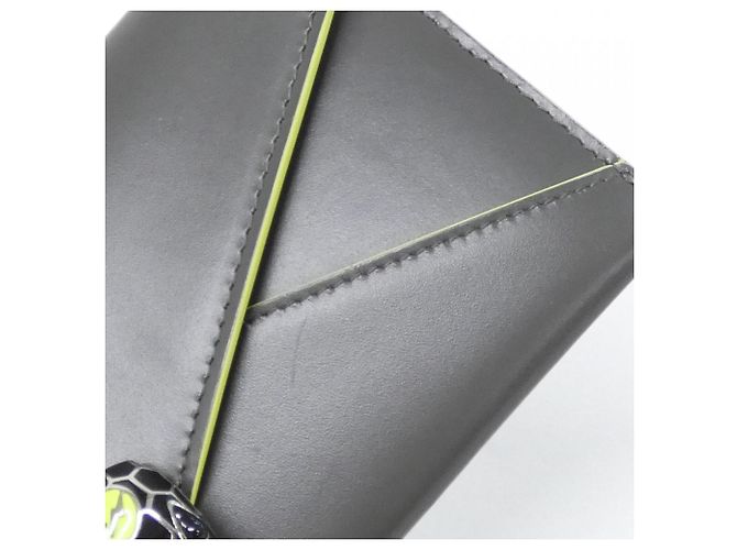 Bulgari Cartera Larga Bvlgari x Fragment Castaño Verde - vista 6