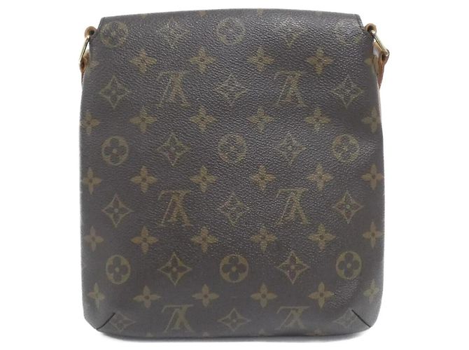 Borsa a Spalla Musette Salsa Monogramma Louis Vuitton M51258 Marrone - vista 2