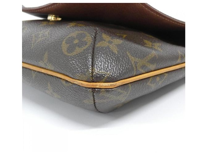 Borsa a Spalla Musette Salsa Monogramma Louis Vuitton M51258 Marrone - vista 3