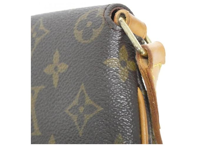 Borsa a Spalla Musette Salsa Monogramma Louis Vuitton M51258 Marrone - vista 4