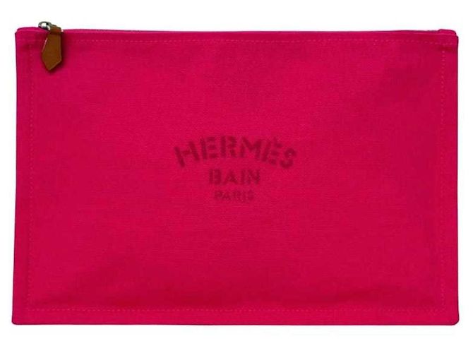 Pochette Yachting GM di Hermès Rosa - vista 2