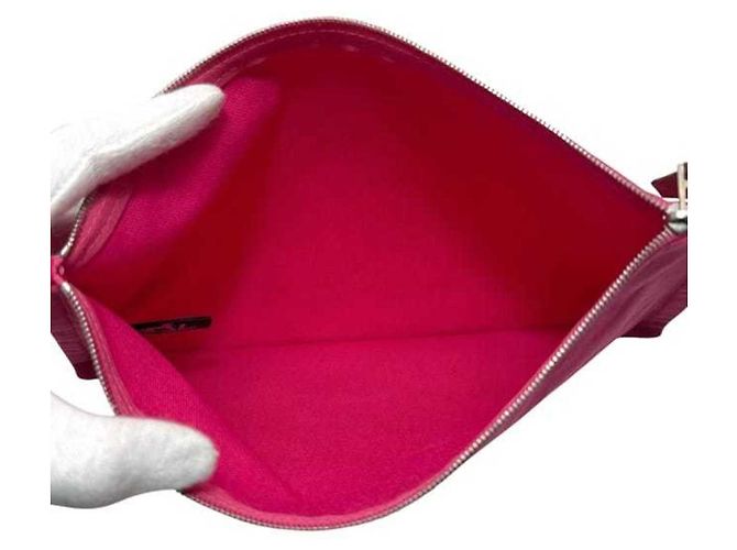 Pochette Yachting GM di Hermès Rosa - vista 4