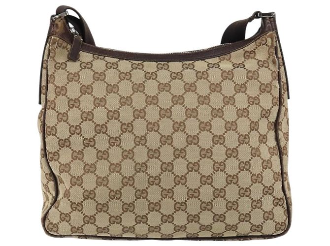 Gucci GG Canvas Tasche Medium Beige - Ansicht 2
