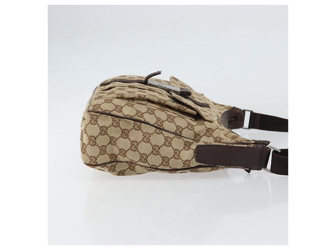 Gucci GG Canvas Tasche Medium Beige - Ansicht 3