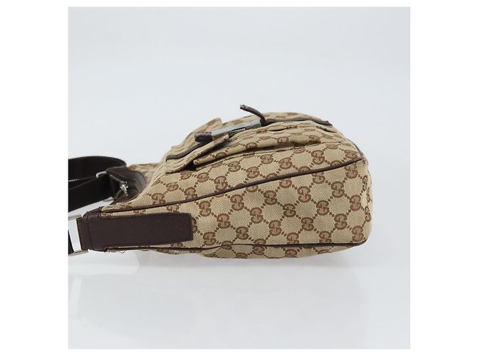 Gucci GG Canvas Tasche Medium Beige - Ansicht 4