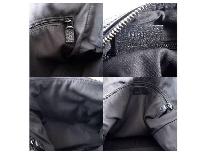 Borsa a Spalla in Tela GG Gucci Nero - vista 14