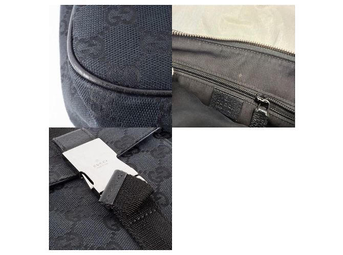Borsa a Spalla in Tela GG Gucci Nero - vista 19