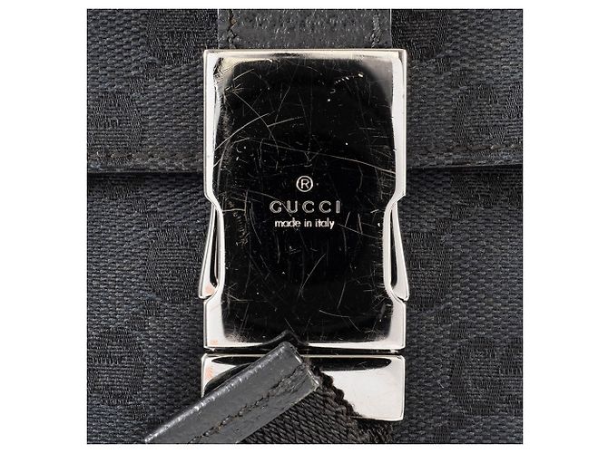 Borsa a Spalla in Tela GG Gucci Nero - vista 9