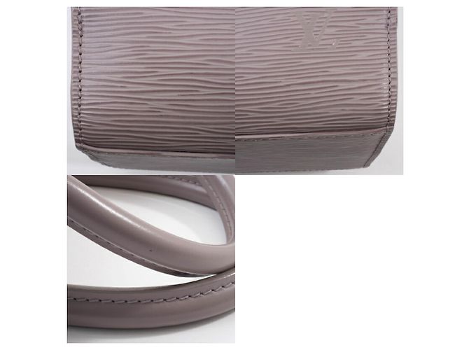 Borsa Louis Vuitton Pont Neuf Porpora - vista 18