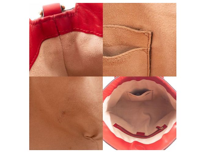 Gucci Guccissima rote Leder-Tote - Ansicht 14