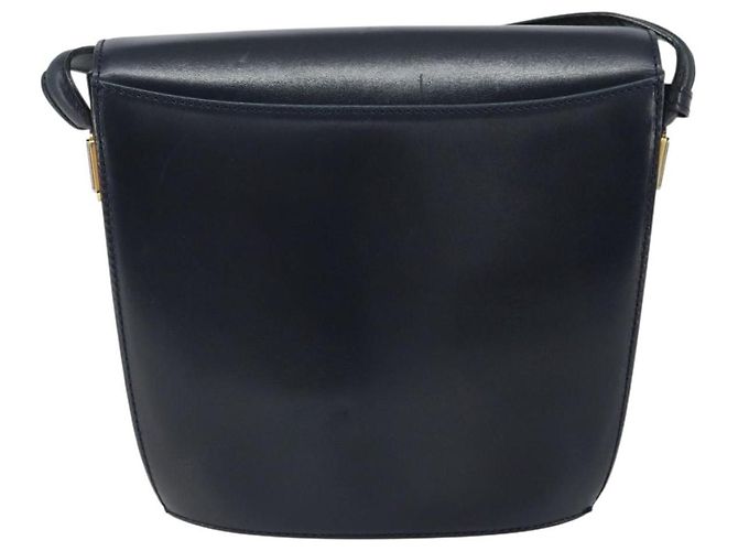 Bally Vintage Schultertasche aus Leder Schwarz - Ansicht 2