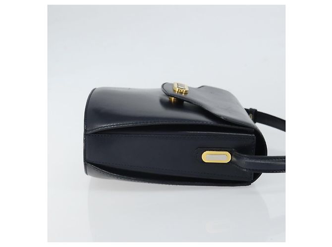 Bally Vintage Schultertasche aus Leder Schwarz - Ansicht 3