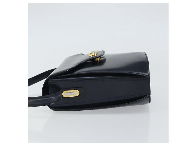 Bally Vintage Schultertasche aus Leder Schwarz - Ansicht 4