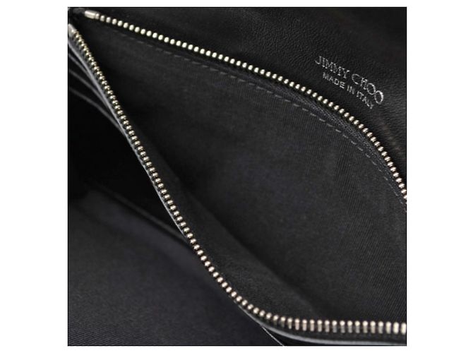 Portafoglio a catena nero Jimmy Choo - vista 10