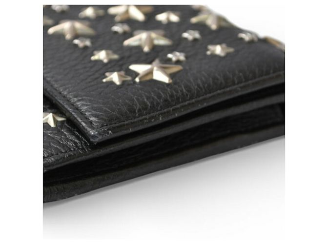 Portafoglio a catena nero Jimmy Choo - vista 14