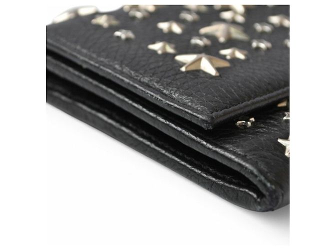 Portafoglio a catena nero Jimmy Choo - vista 15