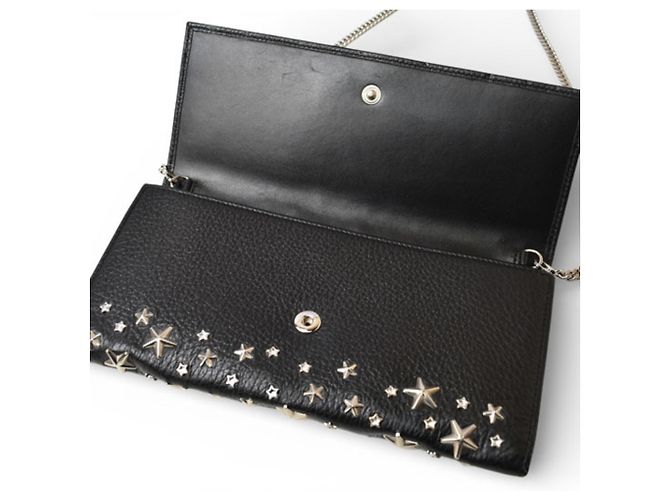 Portafoglio a catena nero Jimmy Choo - vista 4