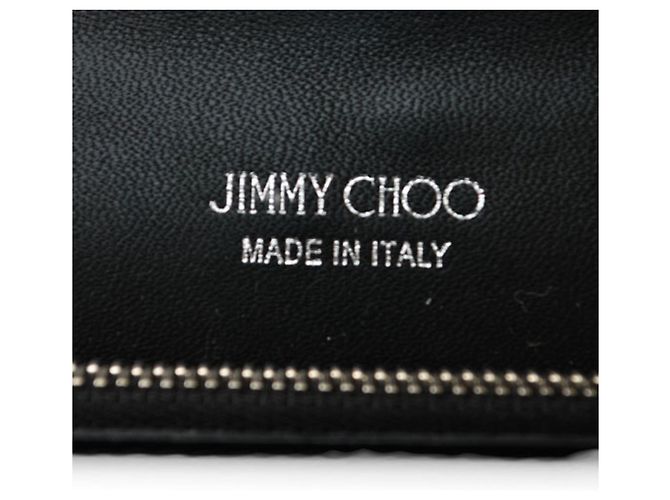Portafoglio a catena nero Jimmy Choo - vista 8