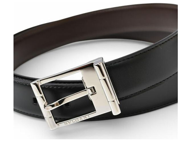 Bulgari Cintura in pelle reversibile Bvlgari mai usata - vista 2