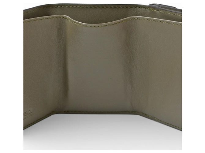 Fendi Mini Trifold Geldbörse Khaki - Ansicht 10