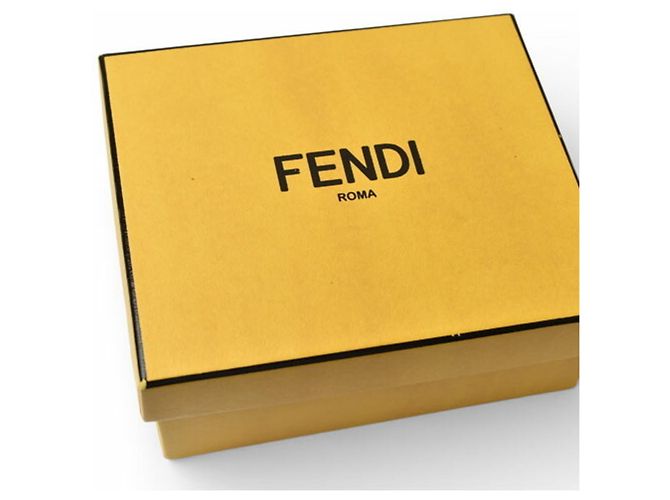 Fendi Mini Trifold Geldbörse Khaki - Ansicht 15