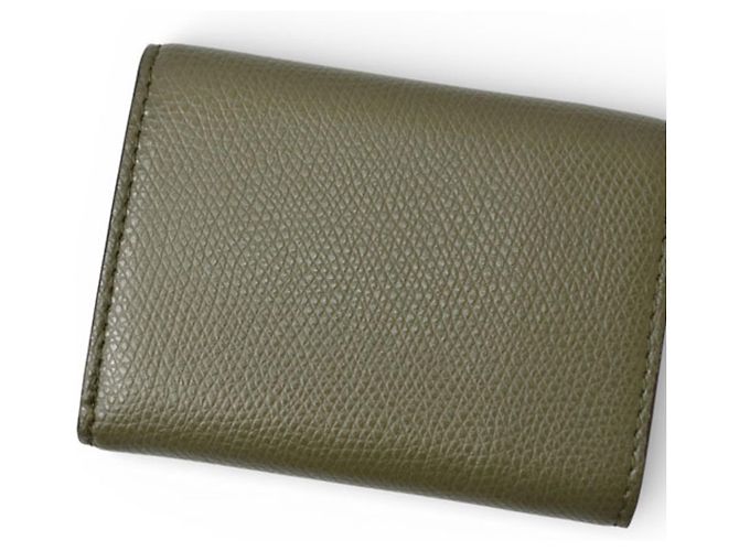 Fendi Mini Trifold Geldbörse Khaki - Ansicht 4