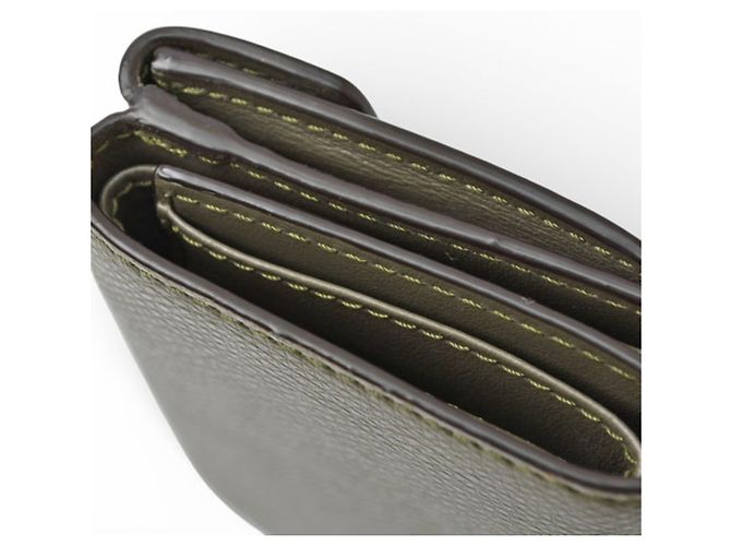 Fendi Mini Trifold Geldbörse Khaki - Ansicht 8