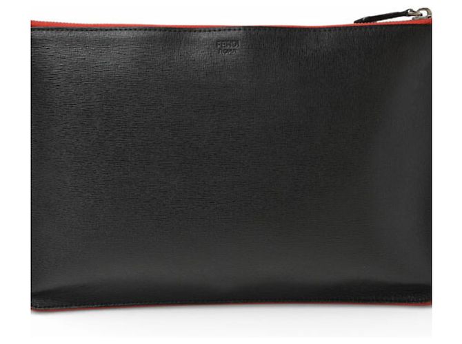 Fendi Clutch Bag - Flache Tasche Monster Augen - Ansicht 5